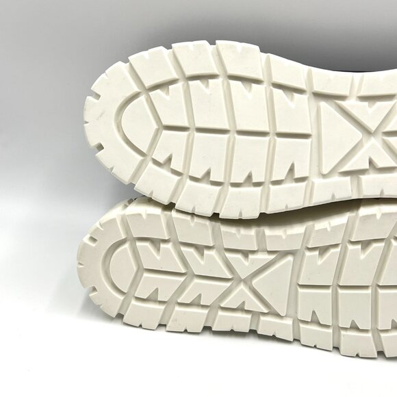 Steve Madden Womens Size 9.5 Rorey Black White Chunky Platform Sneakers Shoes - Picture 10 of 13